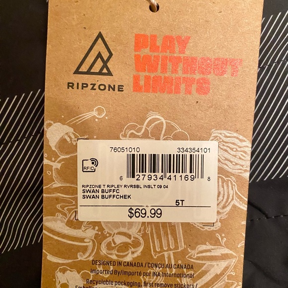 New Boys RipZone Reversible Jacket - Picture 4 of 5